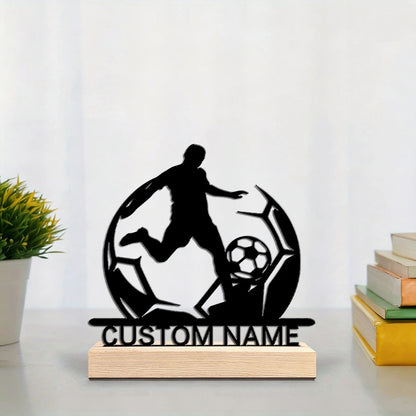Football Nameplate