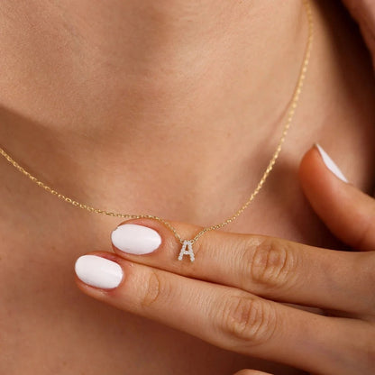 Simple Custom Letter Necklace