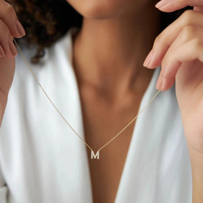 Simple Custom Letter Necklace