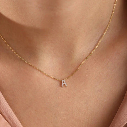 Simple Custom Letter Necklace