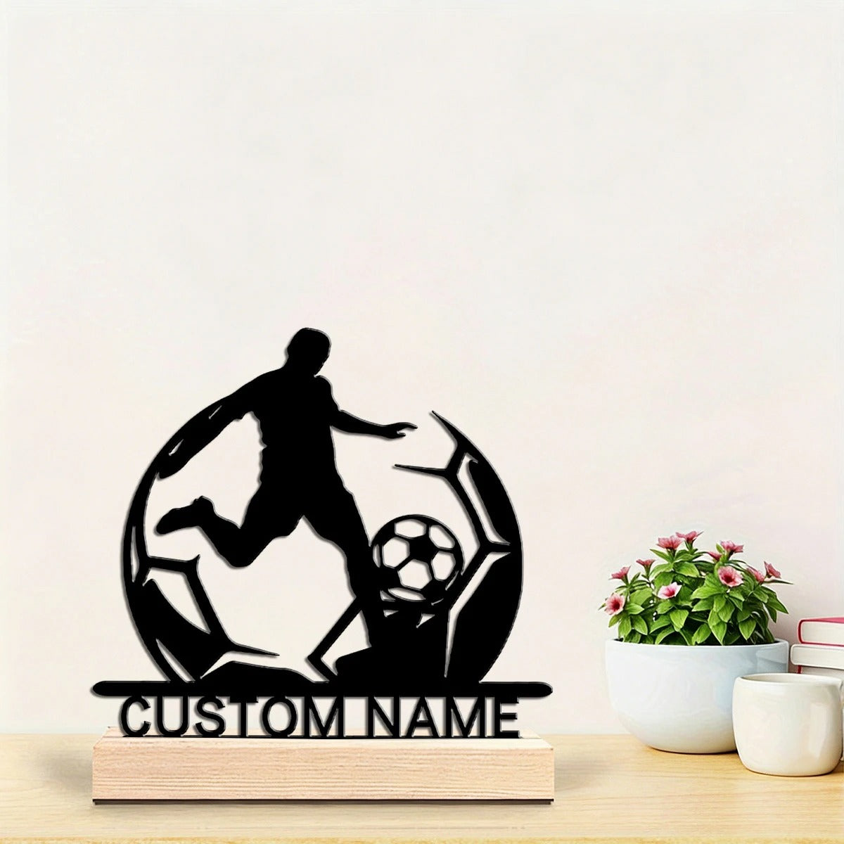 Football Nameplate