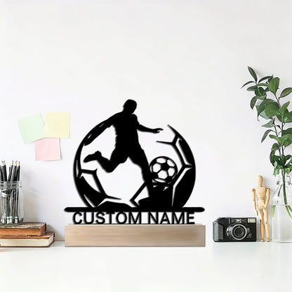 Football Nameplate